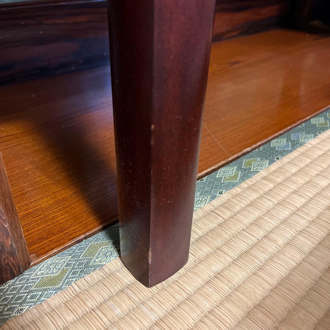 特丸型一面鏡　ドレッサーと椅子　松本民芸家具　鏡台