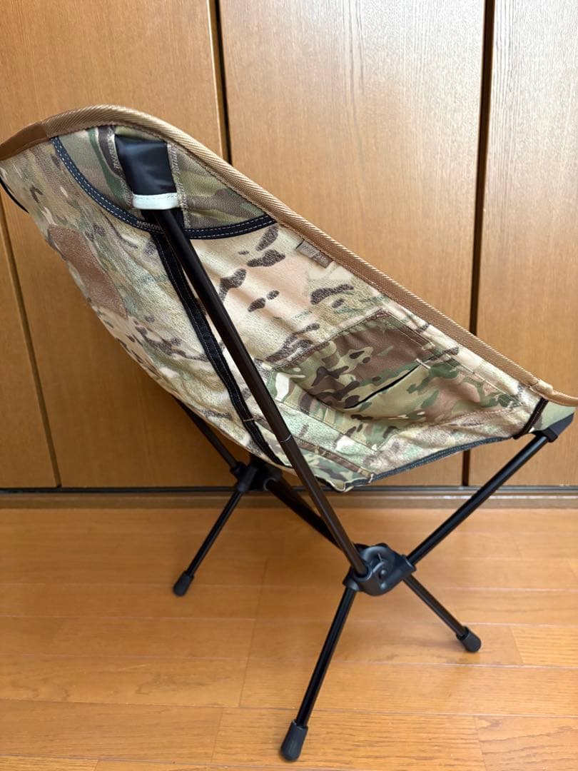 ヘリノックス　タクティカルチェア　マルチカモ