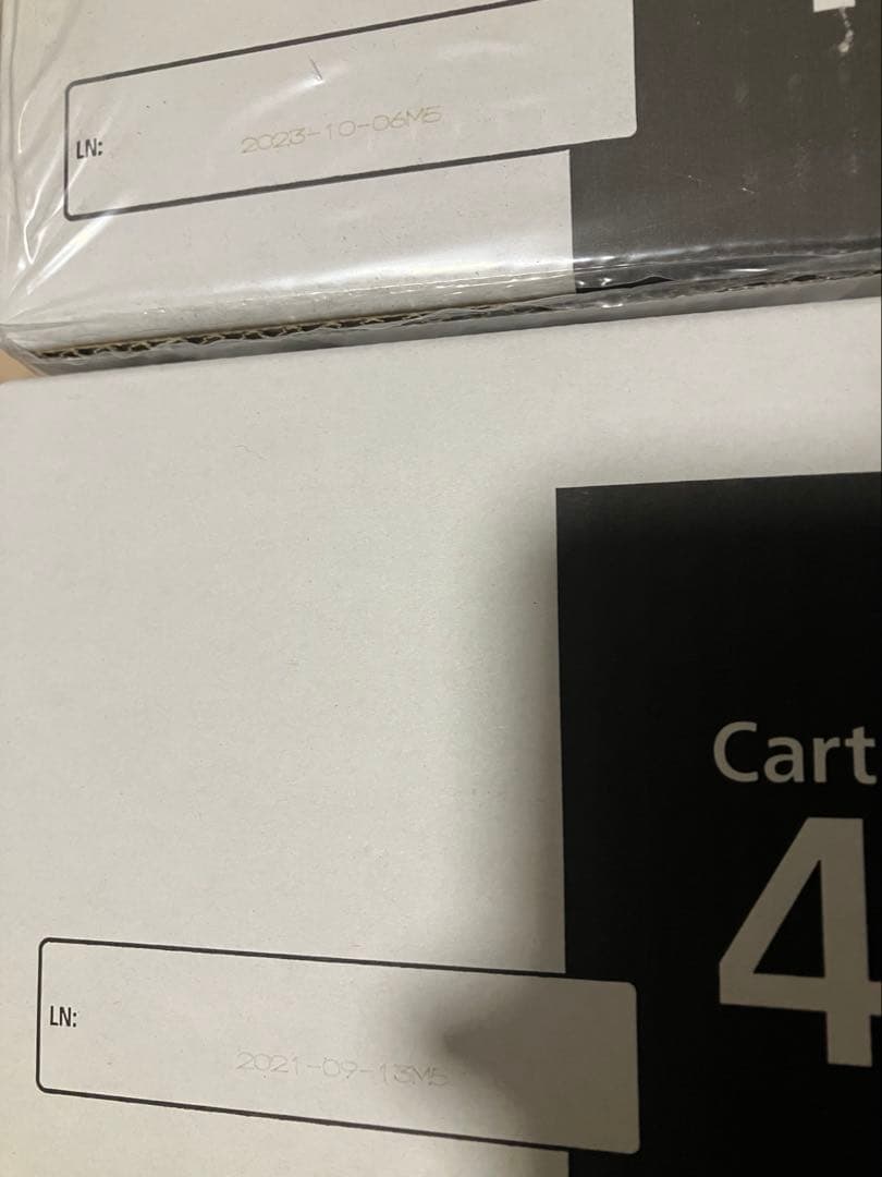 Canon Cartridge418 ブラック　マゼンタ　シアン　イエロー