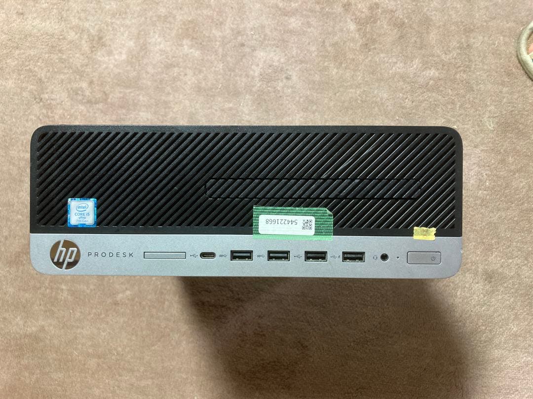 HP ProDesk 600 G3 SFF パソコンディスクトップ本体