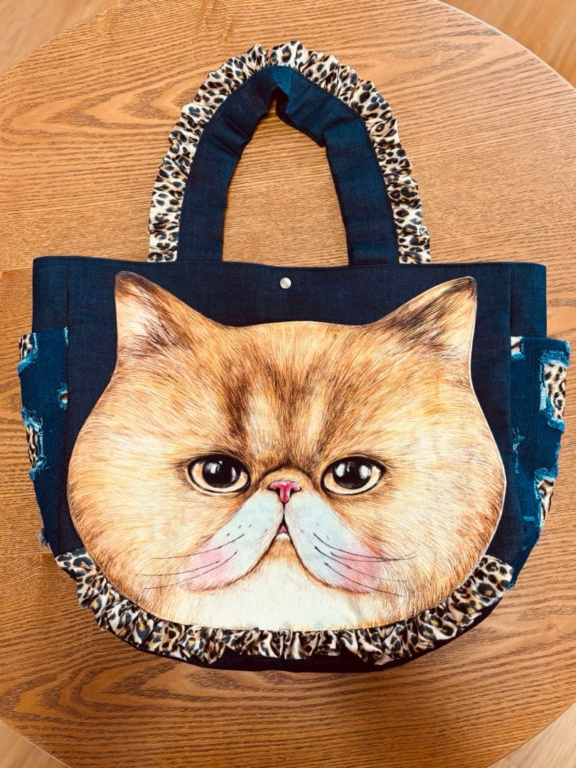 ゆ*ら様 ★クムくん★BIGサイズ肩掛けサイドポケット付きトート☆コヤンイサムチ