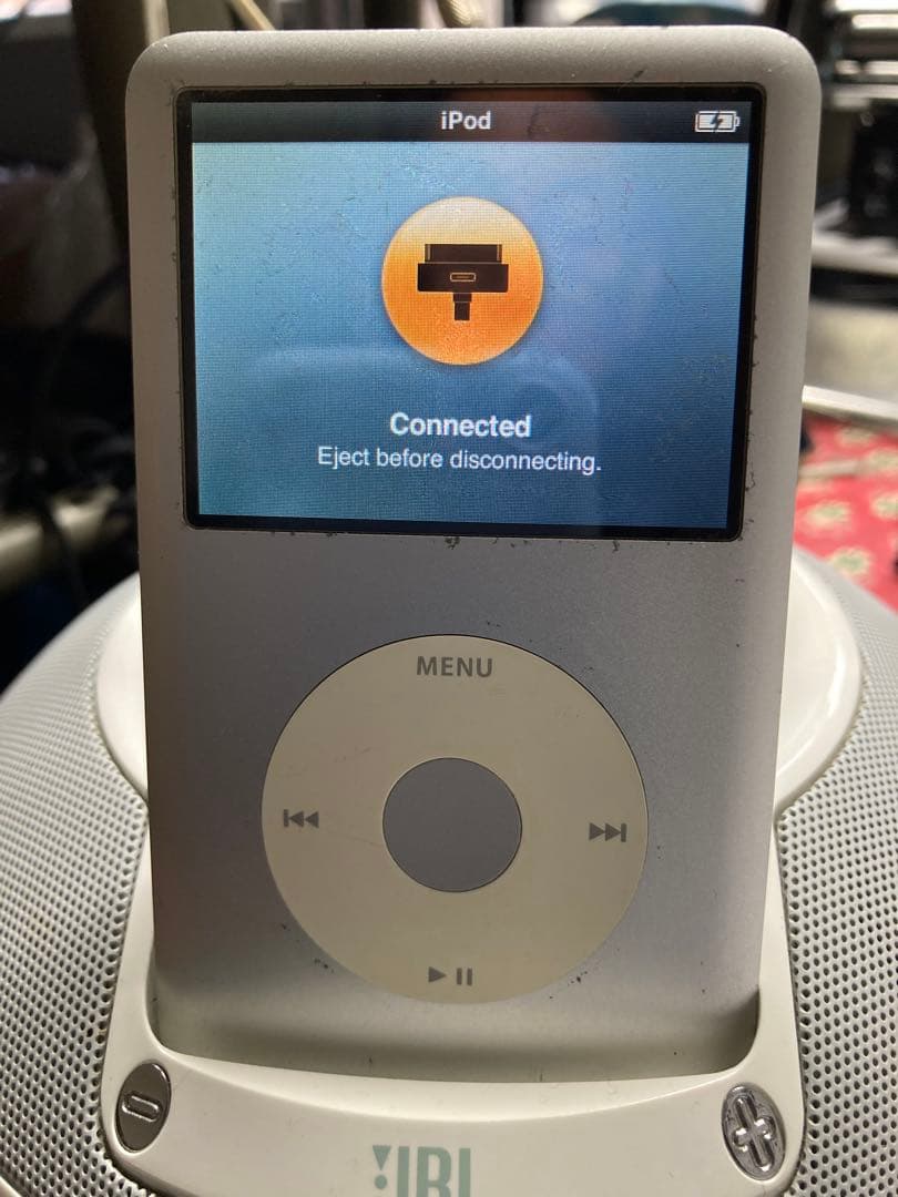 iPod Classic 80GB 動作確認済み　新品バッテリー交換済み超元気