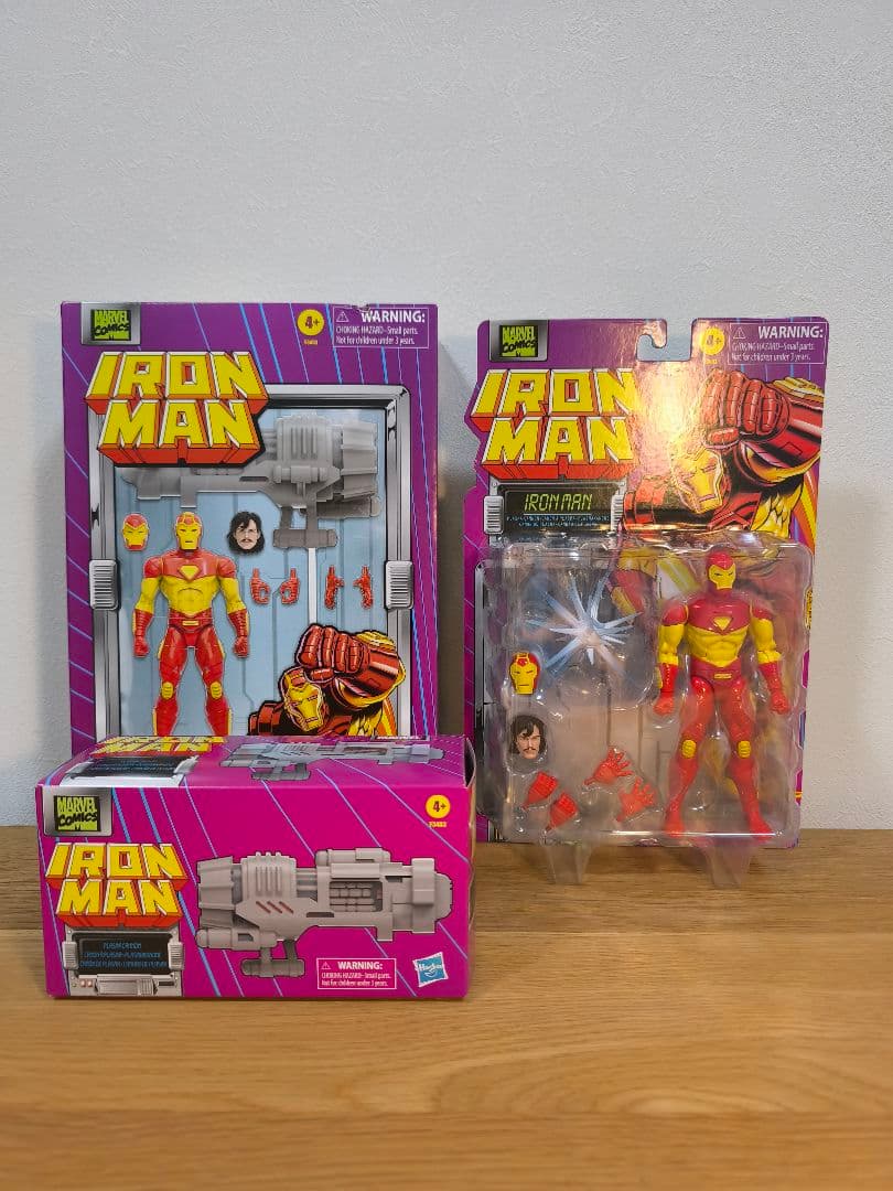 アイアンマン　モジュラーアーマー　プロトンキャノン　マーベルレジェンド 開封品
