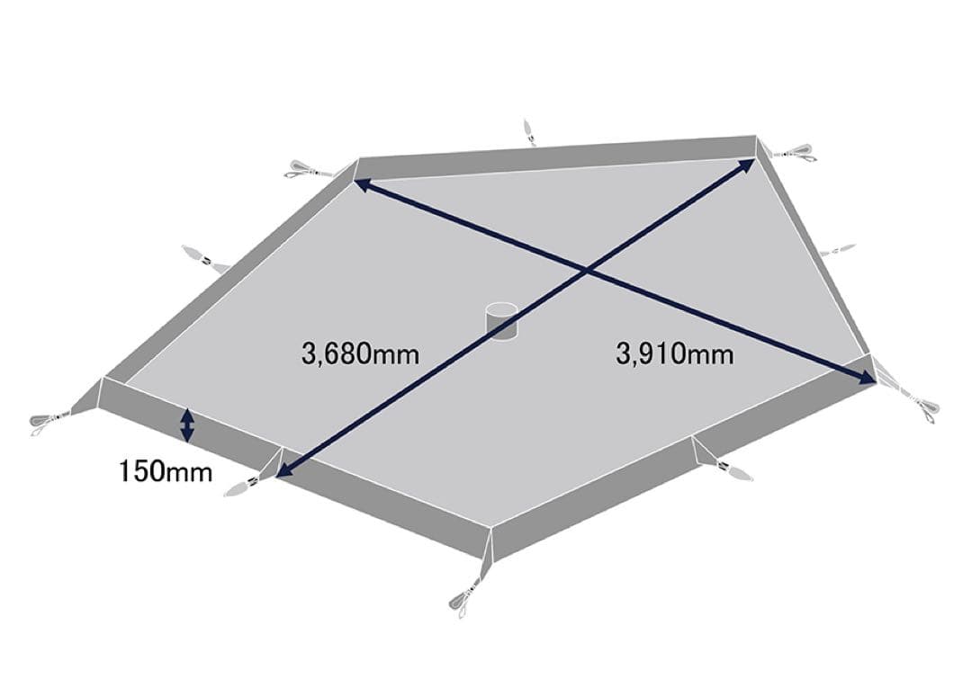 テンマクデザイン サーカス フルサイズ グランドシート