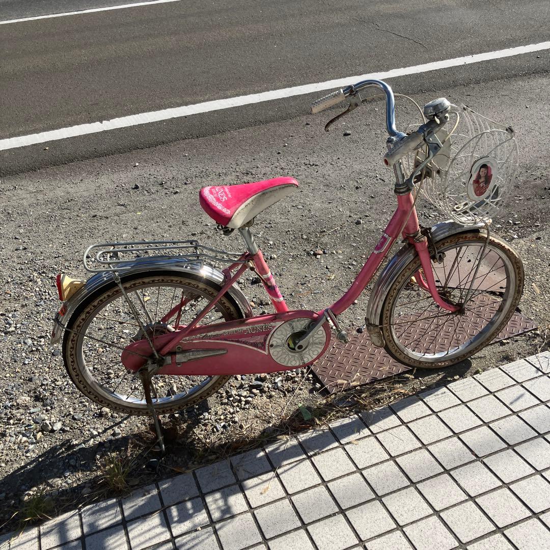 ビンテージ ブリヂストン アグネスチャン 幼児用自転車 アグネスドレミ 当時物