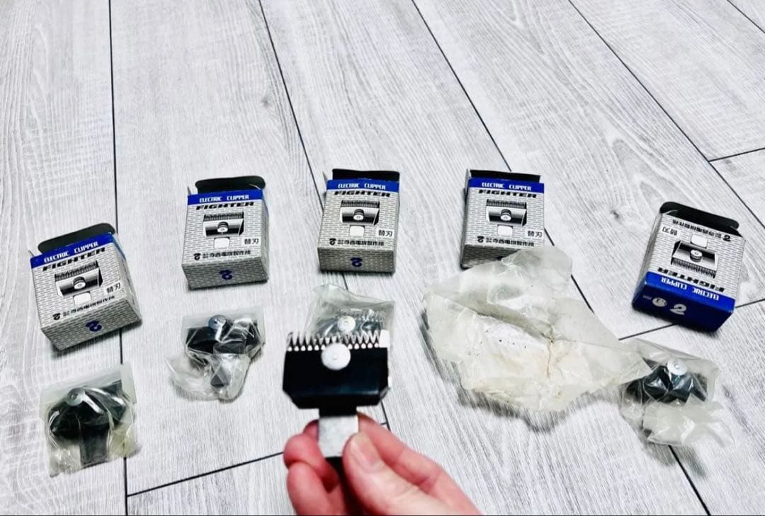 ペットバリカン替刃5個(送料無料) お手入れ用品　寺西電機製作所