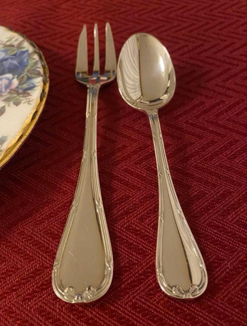 【Hさま専用商品】クリストフル　リュバン　ティータイムカトラリーセット