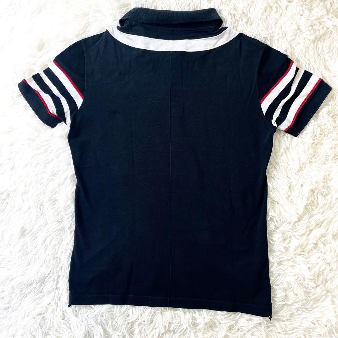 ジバンシー　GIVENCHY ポロシャツ　スター　星　　ブラック　黒　半袖