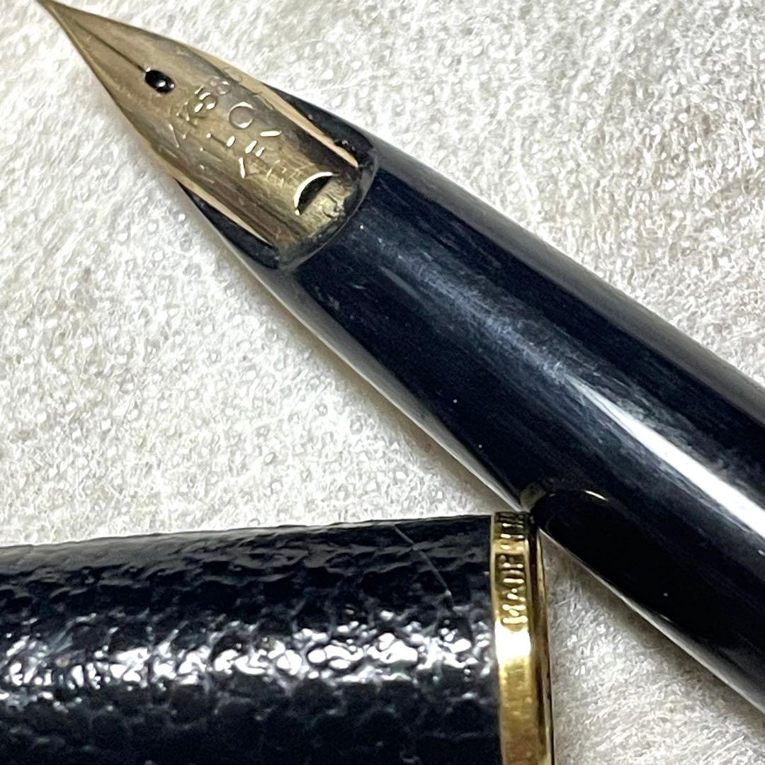 パイロット　Pilot 万年筆　ブラック14k586万年筆　ペン