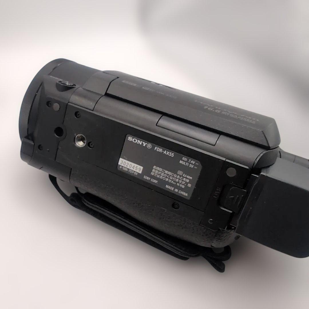 ソニー ハンディカム SONY HANDYCAM FDR-AX55 ブラック中古