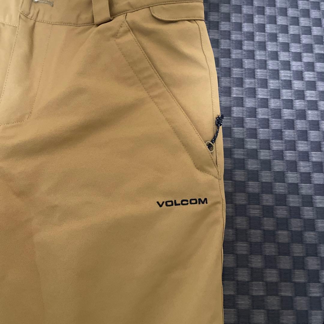 VOLCOM ベージュ スノーボードパンツ