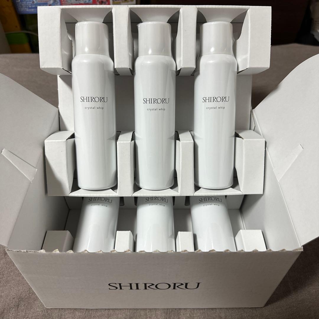 最終値下げ　SHIRORU クリスタルホイップ 120g 6本セット