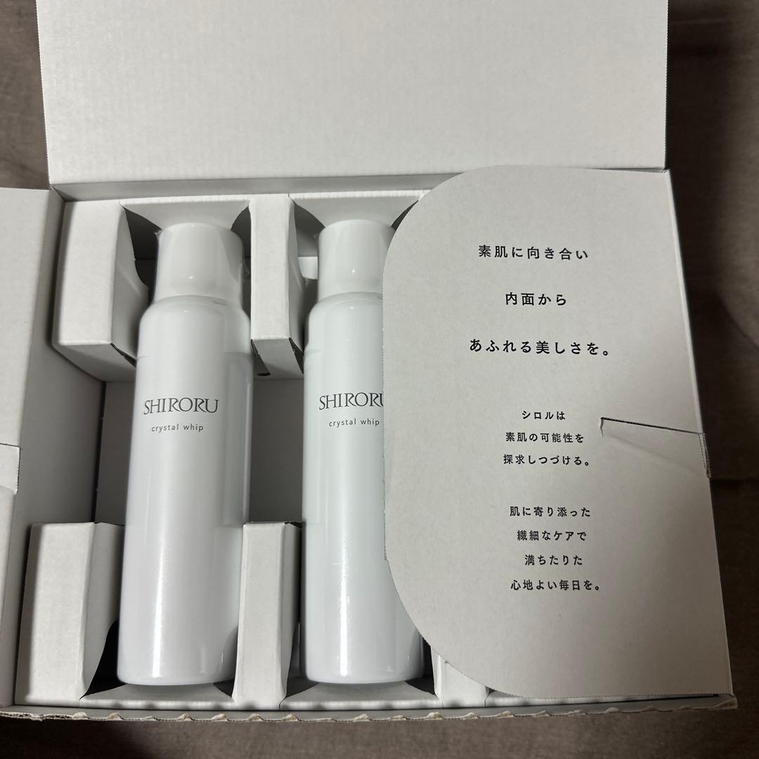最終値下げ　SHIRORU クリスタルホイップ 120g 6本セット