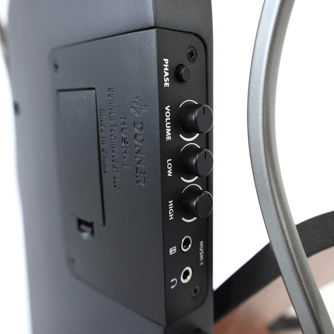 Donner HUSH-I トラベルギター ヘッドレス サイレント エレアコ