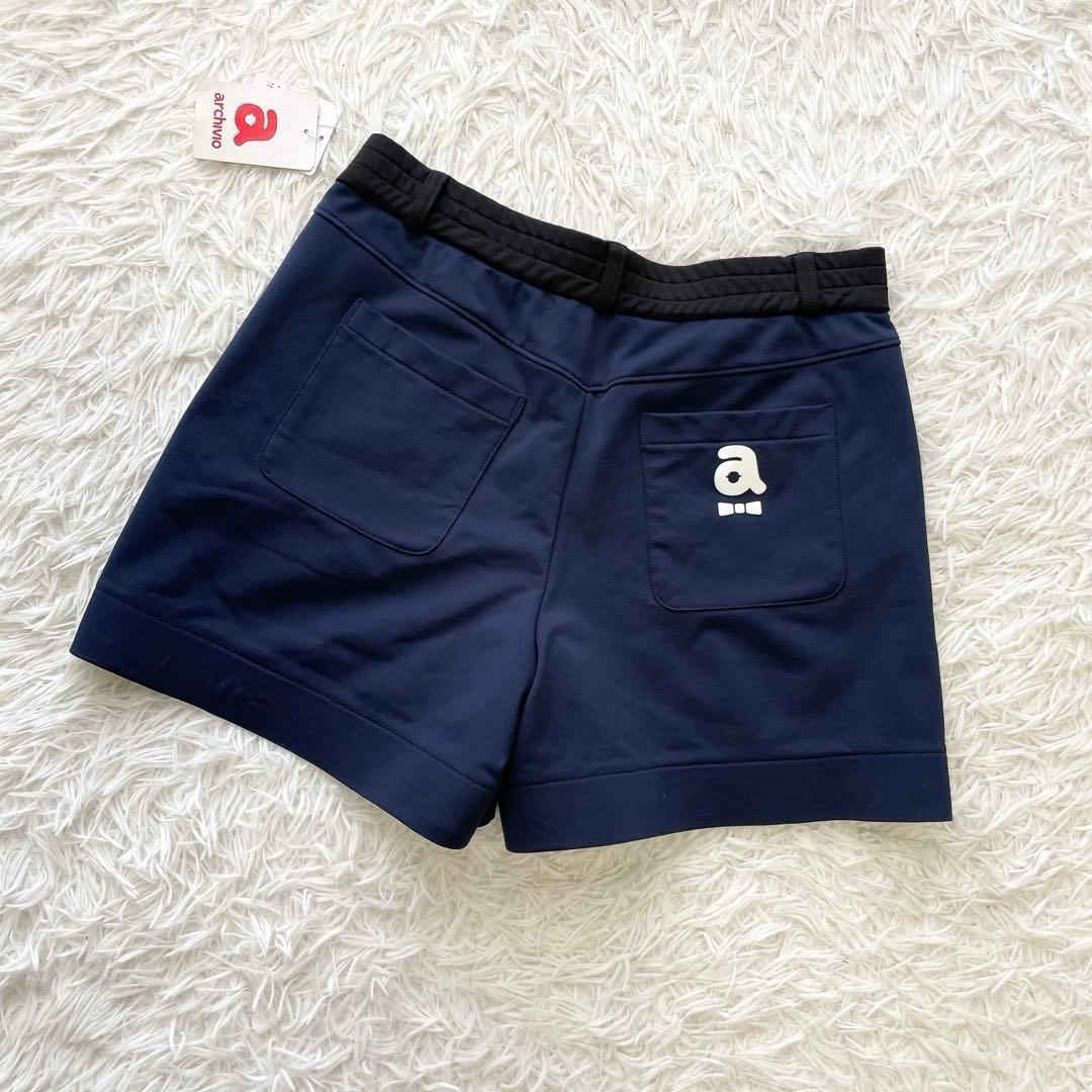 タグ付き未使用✨人気の40サイズ✨archivio ショートパンツ バイカラー