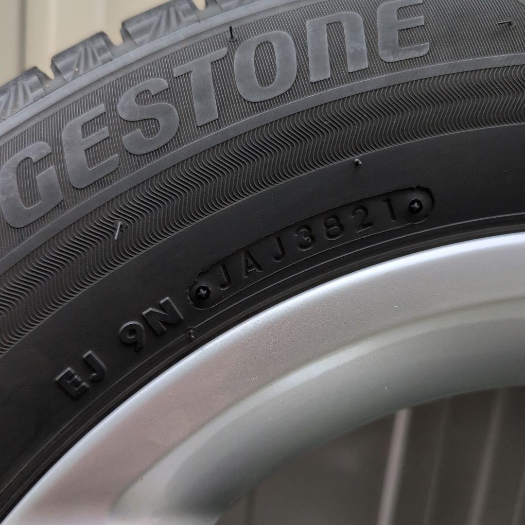 VW 純正ホイール Aspen 15インチ スタッドレス装着