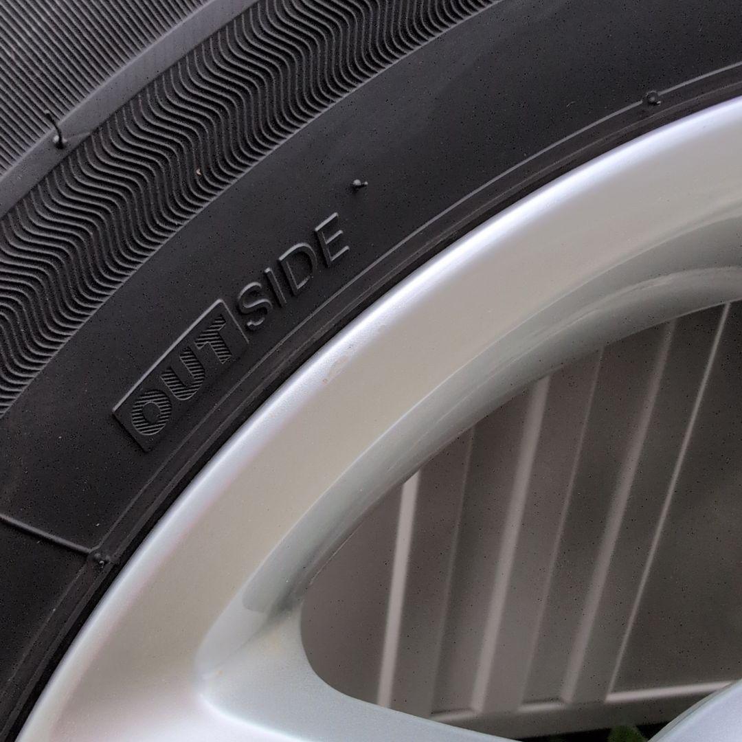 VW 純正ホイール Aspen 15インチ スタッドレス装着