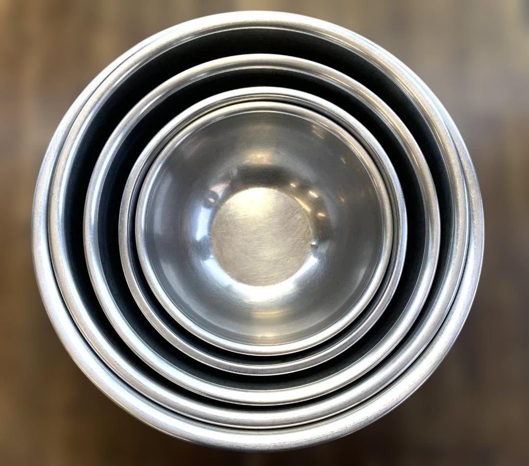 遠藤商事 業務用 18-8ステンレス ボール φ27～45cm ８個セット