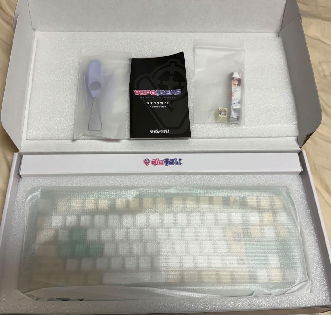VSPO!GEAR ゲーミングキーボード 英リサEDITION