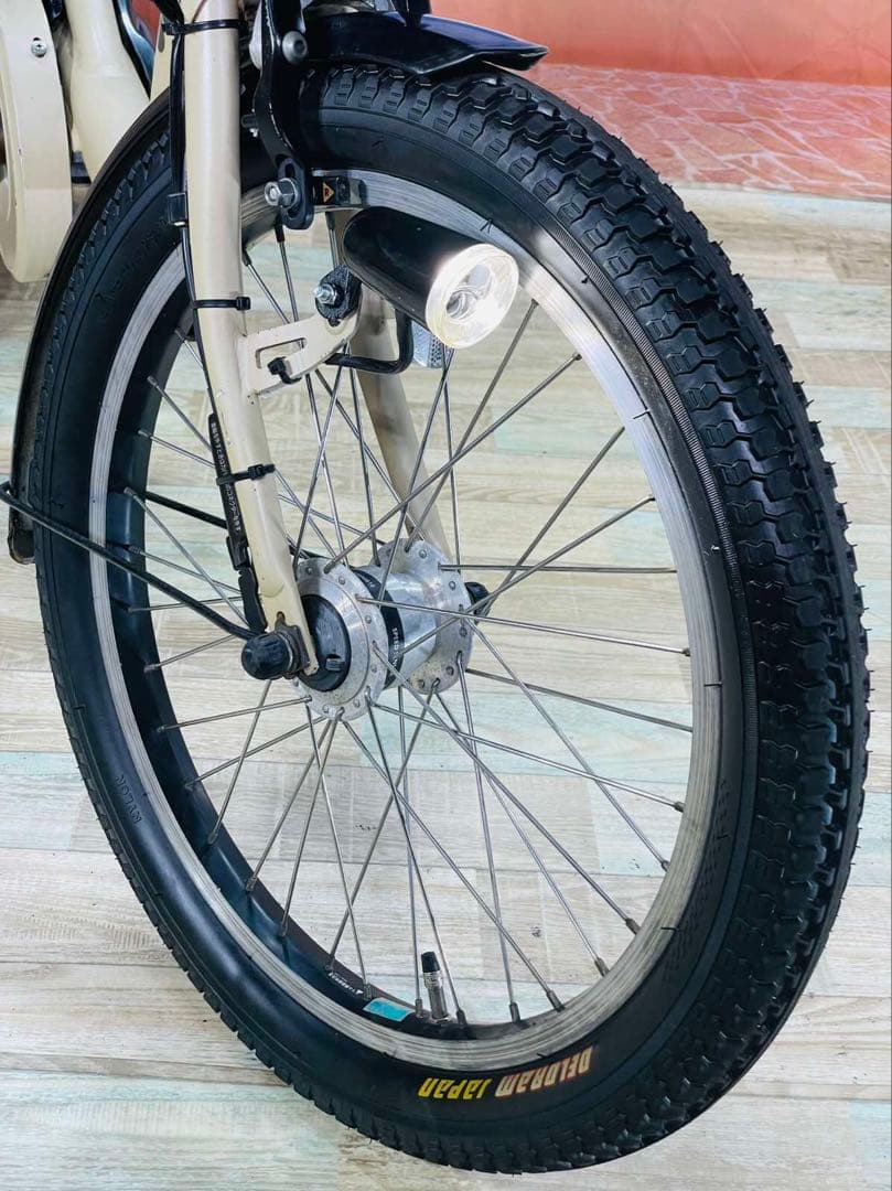 超人気！ビッケ⭐️13AHブリヂストン子供乗せ電動アシスト自転車 Y2263