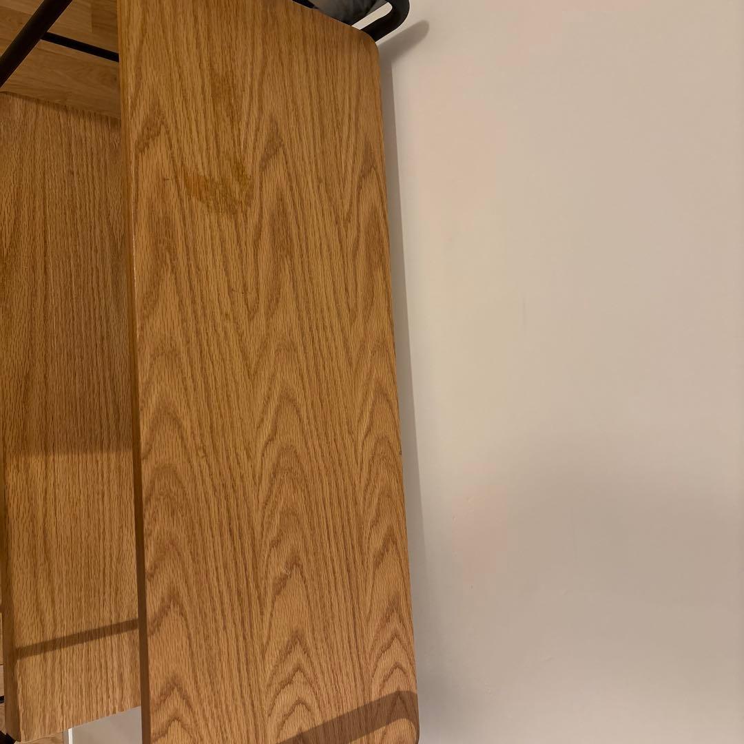 NOCE 天然木×アイアン オープンシェルフ 三段