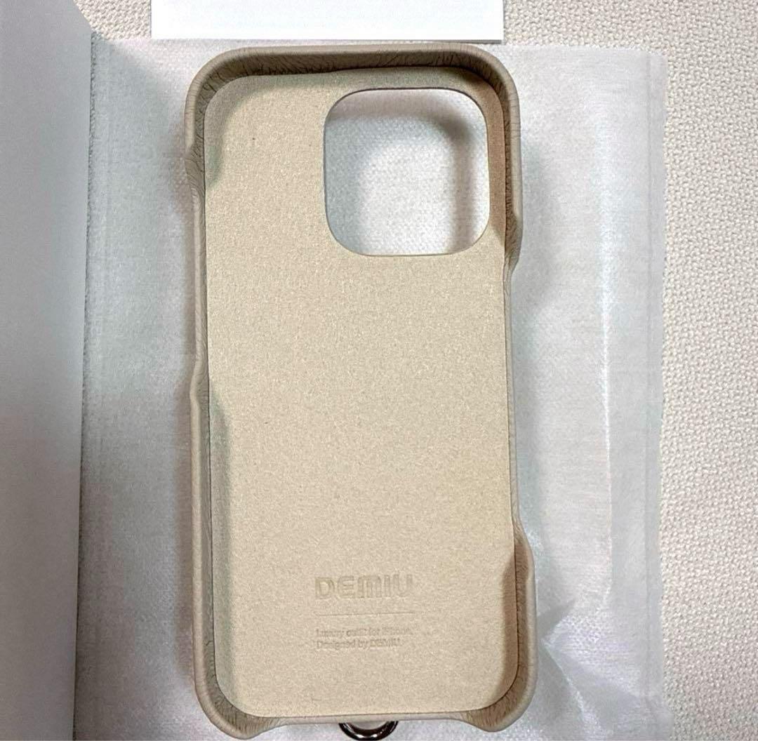 新品 DEMIU BALLON iPhone16pro デミュウ　ベージュ