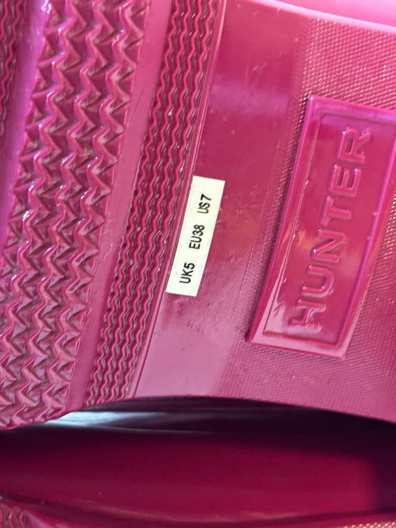 極美品　ハンター レインシューズ スノーブーツ 24センチ シューズブーツ