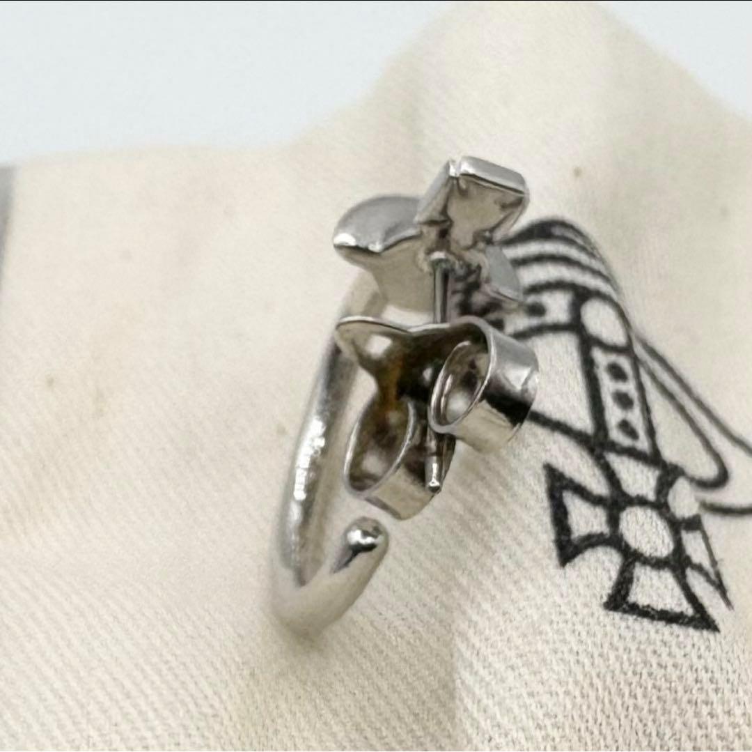 【美品☆】ヴィヴィアンウエストウッド シングルフープピアス オーブ VERA
