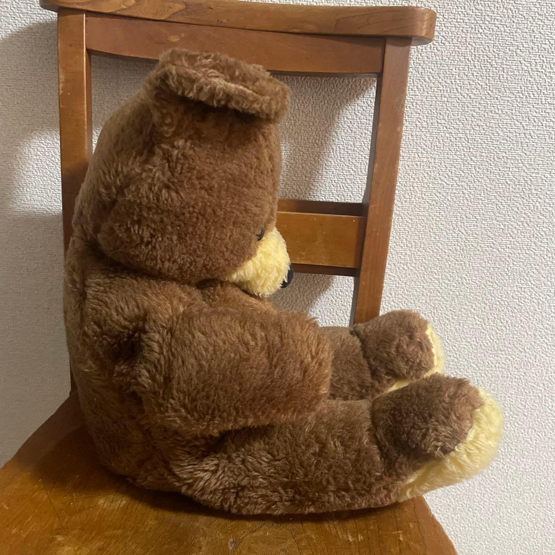 アンティーク茶色いクマのぬいぐるみ