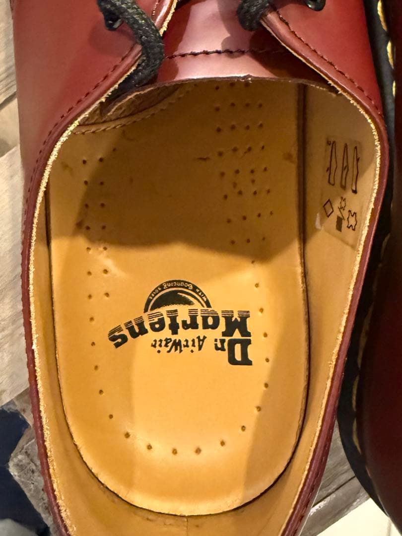 Dr.Martens 1461 3EYE GIBSON チェリーレッド　27.0