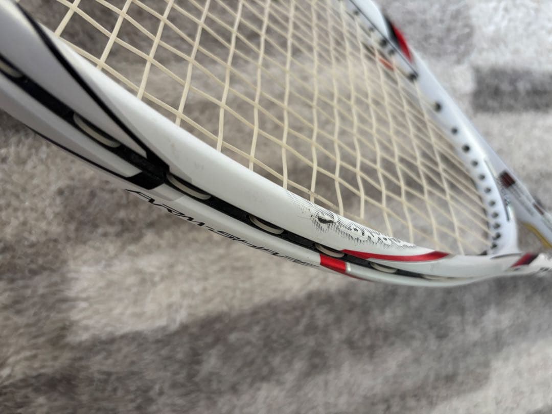 ヨネックス ナノフォース 8V REV ソフトテニスラケット　ホワイト