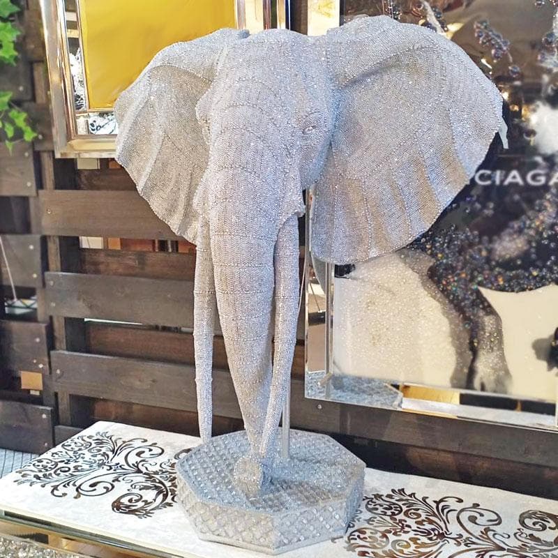 象のオブジェ アートインテリア エレファント 70cm 143-138-023