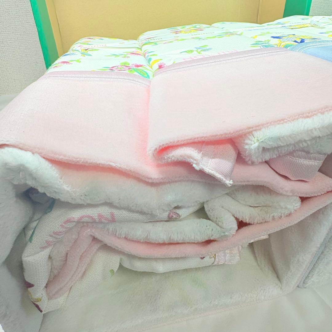 MINTON ミントン　綿毛布２枚　ペア　140×200cm ギフト