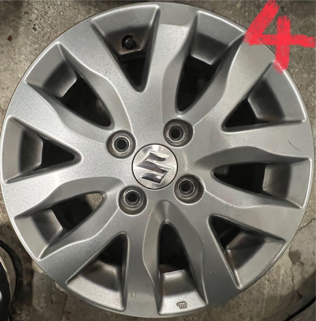 ENKEI製・スズキSUZUKI純正アルミホイール4本セット