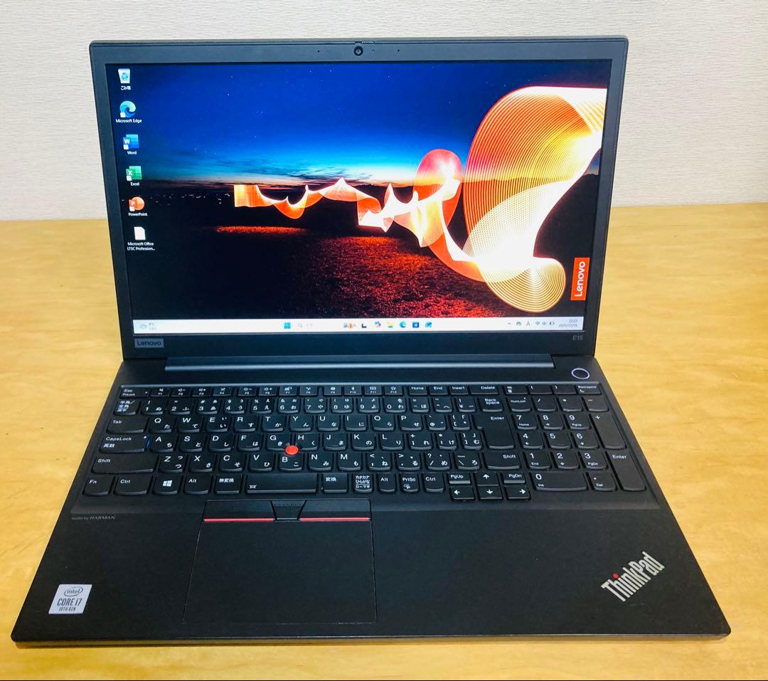 Thinkpad E15/メモリ16GB/CPUi7/office2024