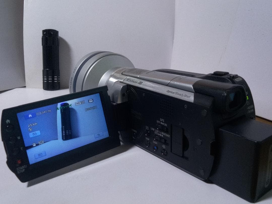 SONY ソニー デジタルビデオカメラ HDR-XR500V ワイコン付属