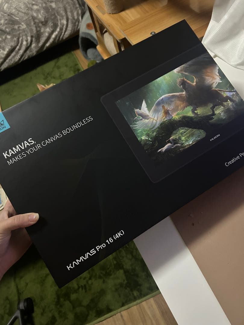 液タブ・ペンタブ Huion kamwas pro 16 4k