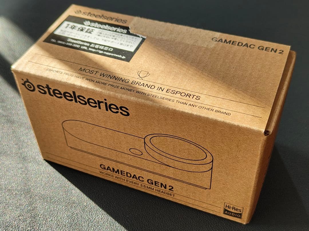 SteelSeries TUSQ イヤフォン + GameDAC Gen 2