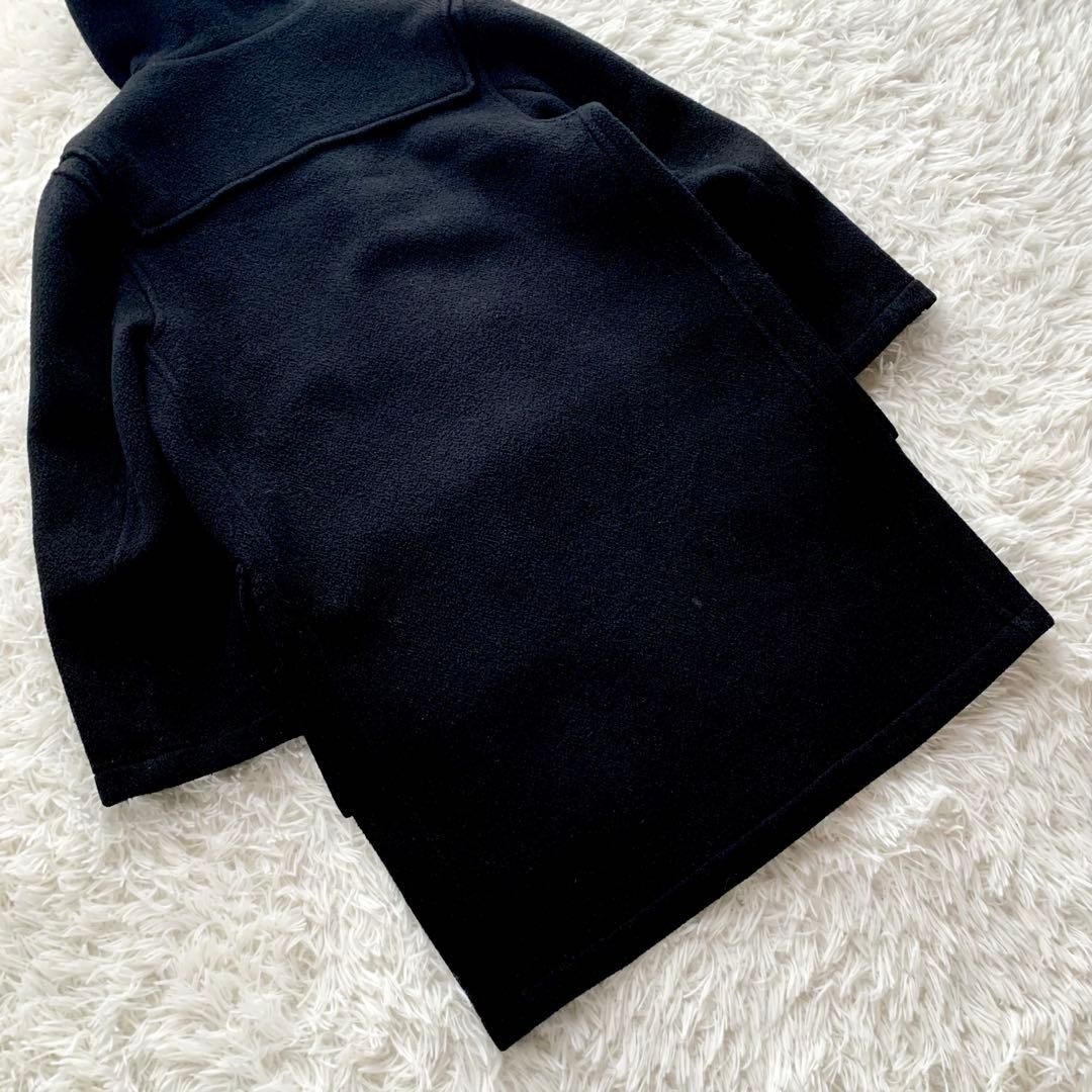 【美品】Gloverall ダッフルコート ロング 英国製 裏地チェック L