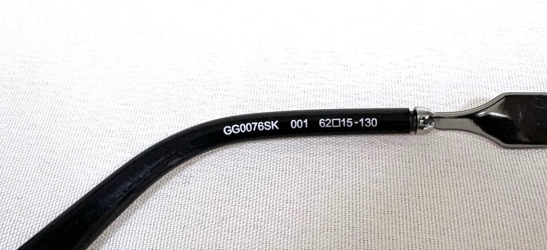 GUCCI gucci グッチ　サングラス　GG0076SK 辻希美　同型別色