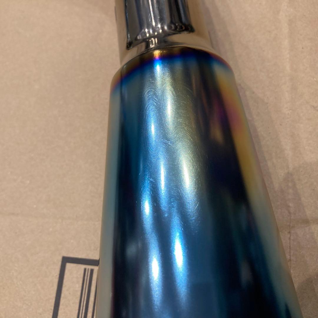 超美品 SR400/500 フルチタンマフラー MANXタイプ