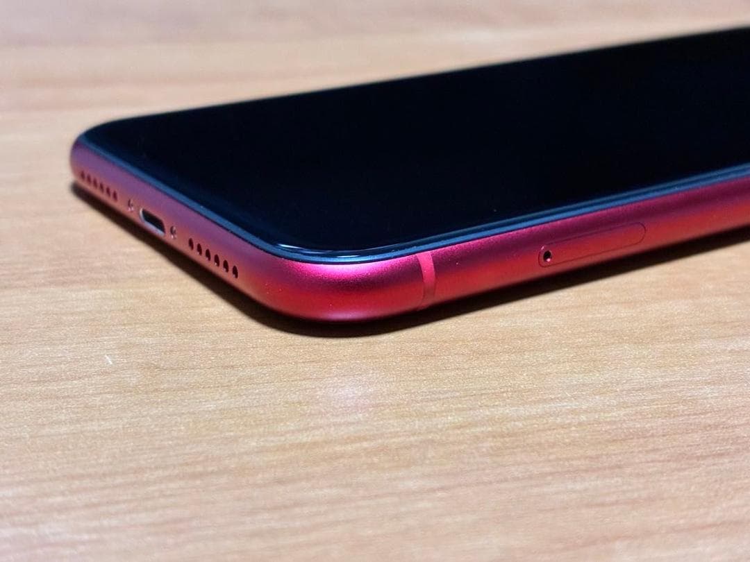 美品 iPhone11 64GB レッド SIMフリー 箱 付属品有