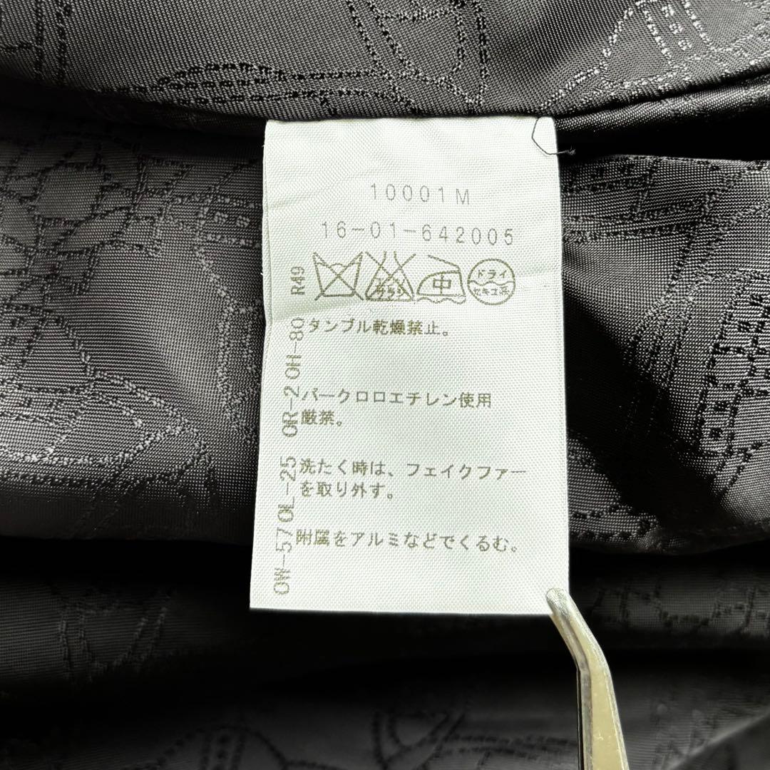 美品✨ヴィヴィアンウエストウッド　ウールメルトンコート　オーブ　Aライン　ファー