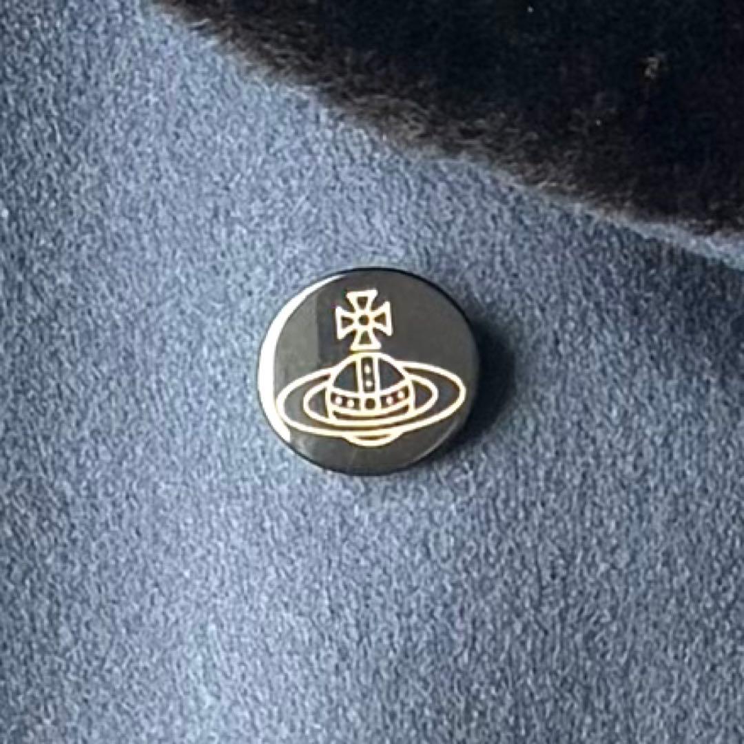 美品✨ヴィヴィアンウエストウッド　ウールメルトンコート　オーブ　Aライン　ファー