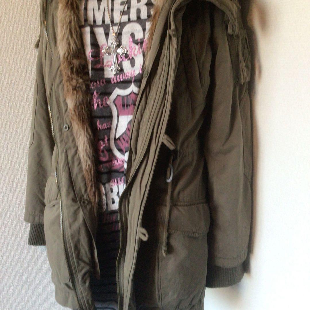 y2k エコファー　グランジフェアリーモッズコート 平成ギャル　archive