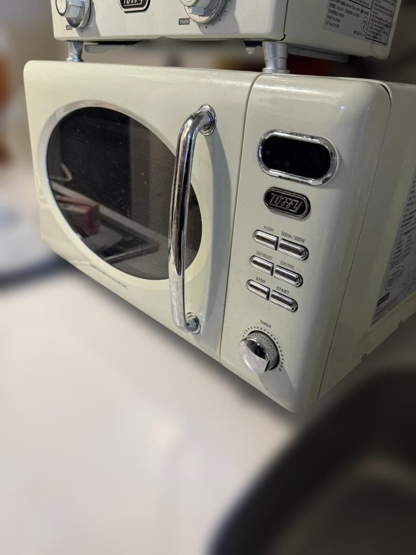 Toffy 電子レンジ K-DR1 レトロ オシャレ
