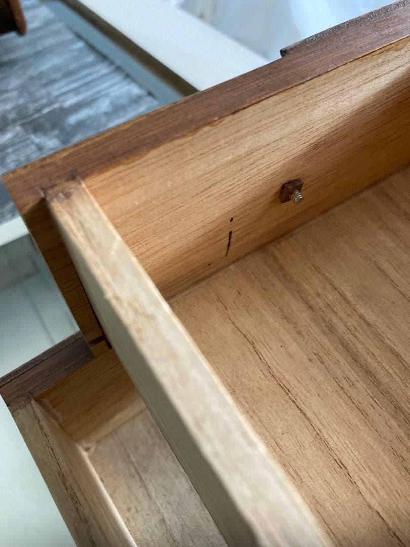 昭和レトロ｜優雅と気品｜ヴィンテージ化粧台 ドレッサー 鏡台【一点もの／鏡付】