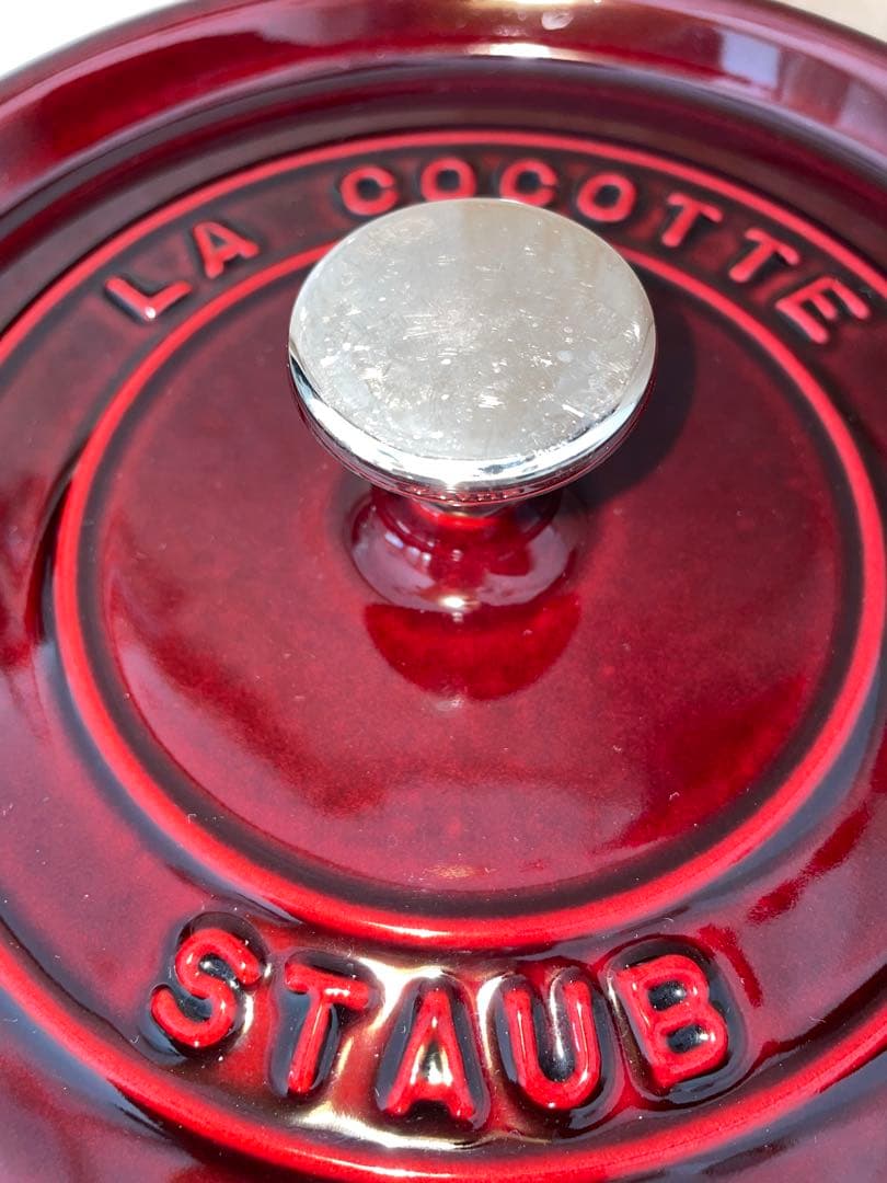 ストウブ　ピコ・ココット 24 cm グレナディンレッド
