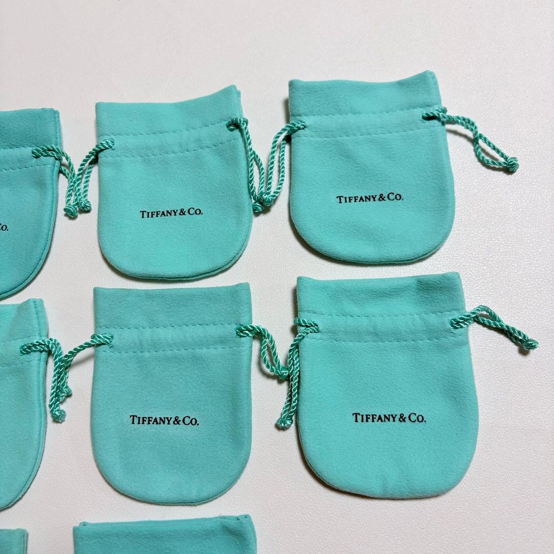 未使用品　ティファニー　巾着袋　保存袋　10枚セット　アクセサリーケース　ポーチ