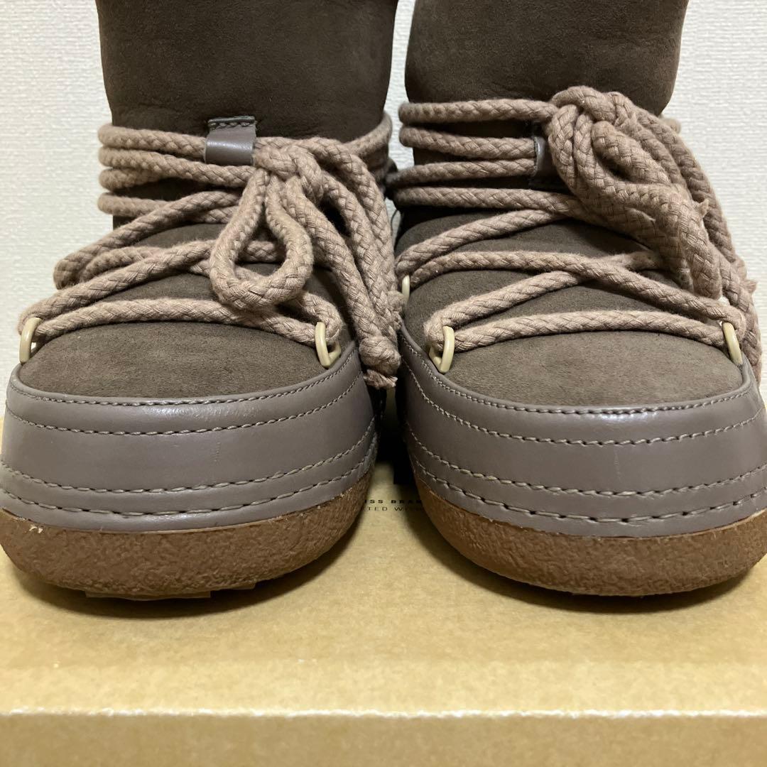 【イヌイキ】IKUIKIl スノーブーツ　ムートンブーツ　サイズ37